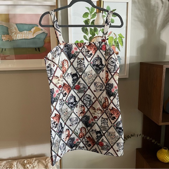 NWOT Kitty Cat Dress - Picture 1 of 5
